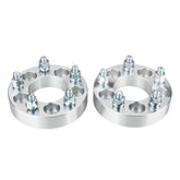 2pcs Professional Hub Centric Wheel Adapters for Ford 1986-2017 Jaguar 2000-2017 Lincoln 1988-2015 Volvo 1998-2012 Silver